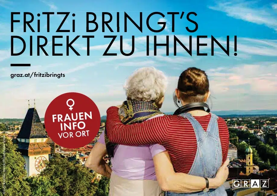 FRiTZi bringt's - das Lastenrad bringt Informationen